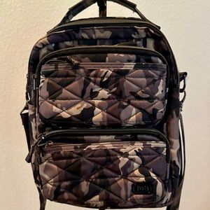 Lug Compass Crossbody Camo Bag